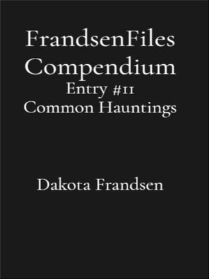 cover image of FrandsenFiles Compendium, Entry 11